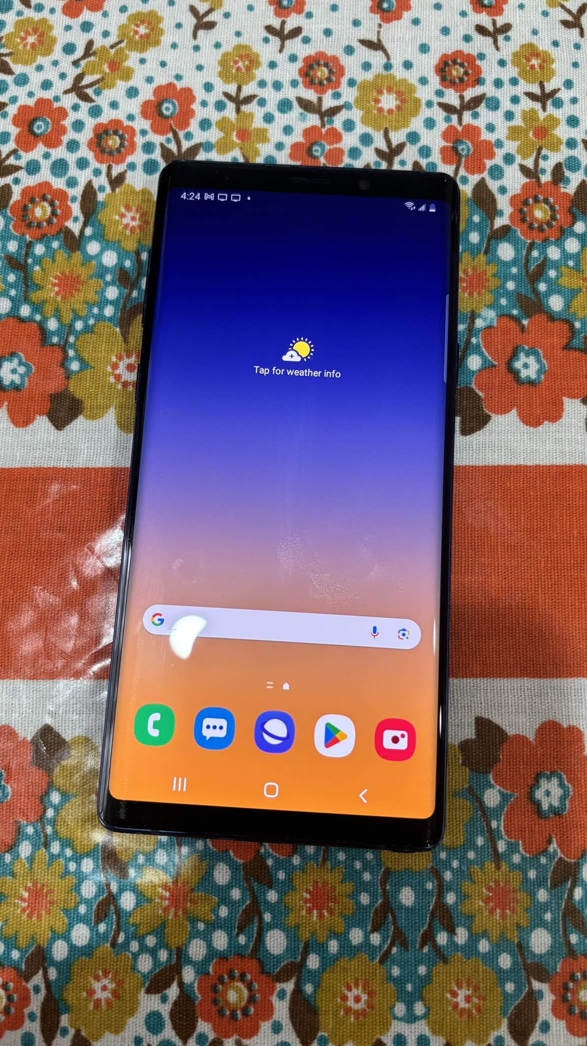 Samsung note 9 128 GB with Pen thumbnail