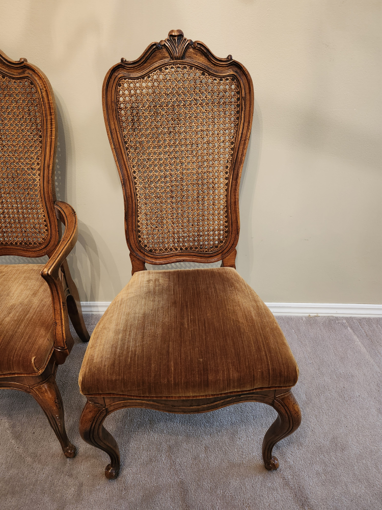 Vintage beautiful dinning room table with 6 chairs - photo 3