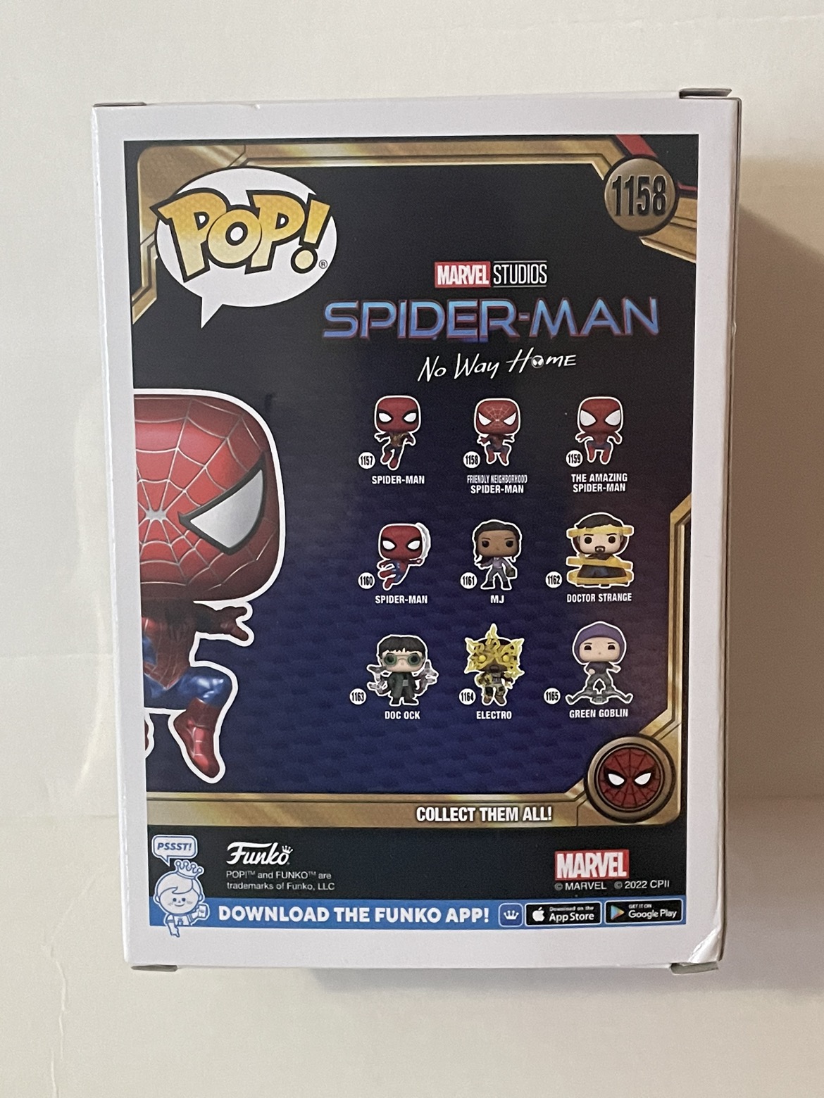 Funko Pop Metallic SPIDER-MAN #1158  Hot Topic Exclusive image indicator(2)