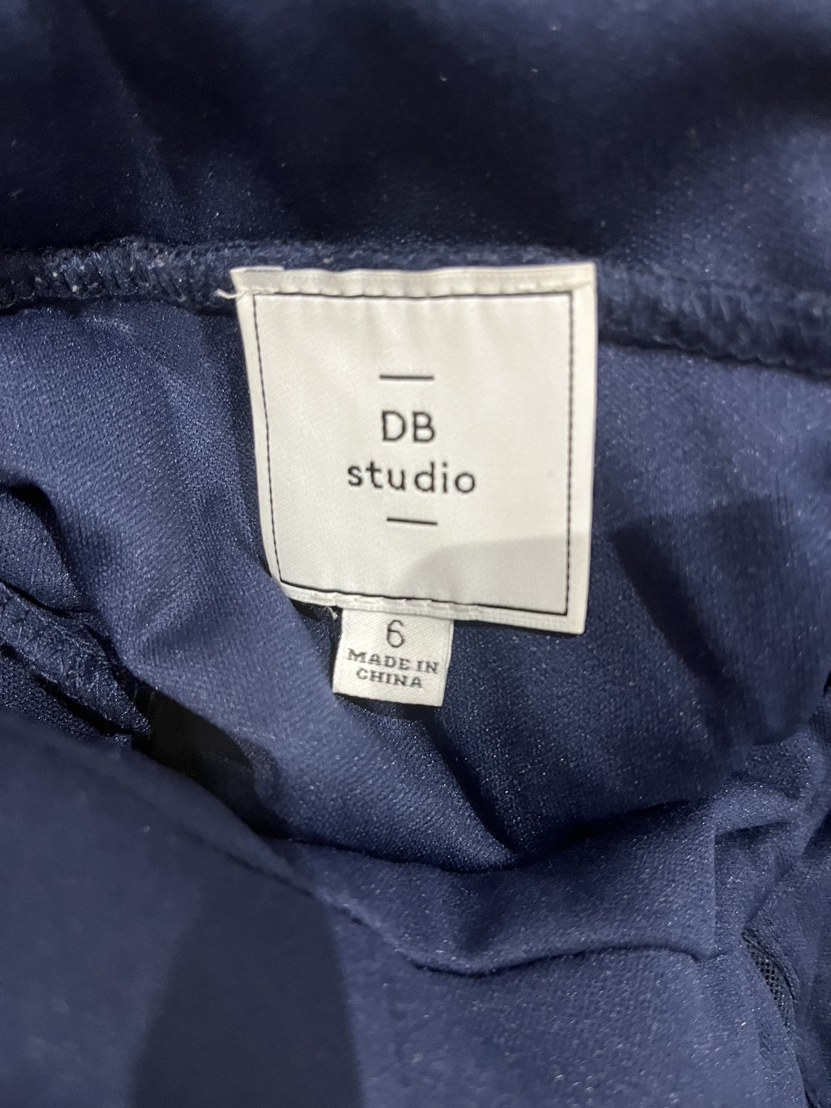 Blue Lace High Low dress - size 6 image indicator(5)