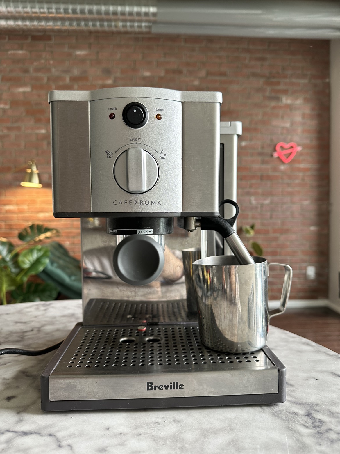 Breville Cafe Roma Espresso Machine thumbnail