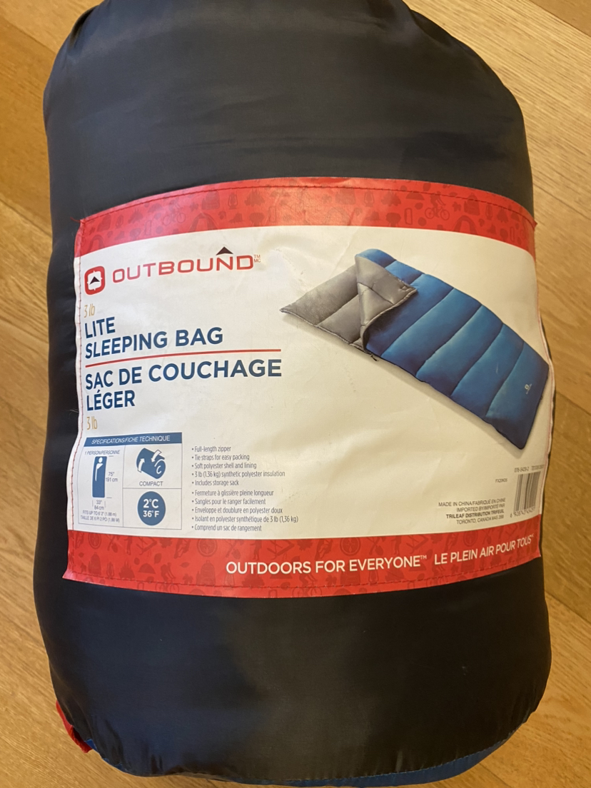 Outbound Lite Insulated Cool Weather Sleeping Bag