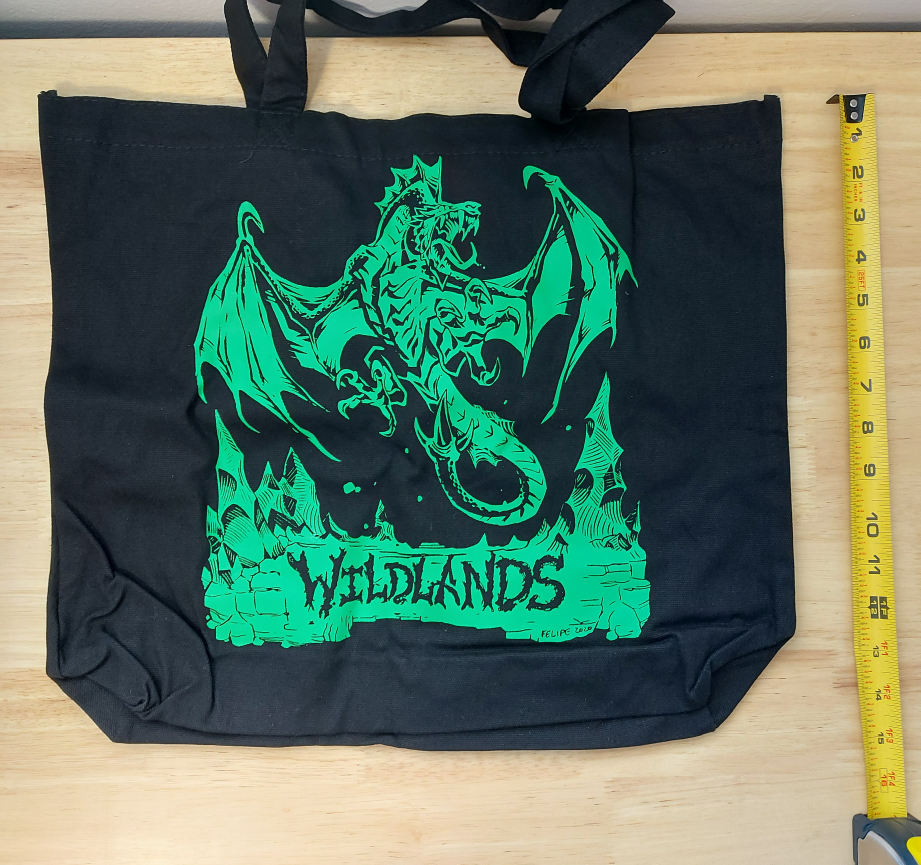 Dungeons and Dragons fantasy tote bags, three styles, reusable image indicator(6)