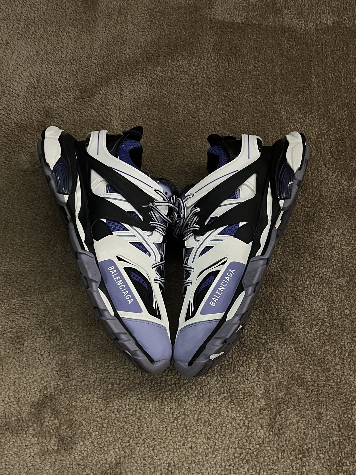Balenciaga track purple - photo 2