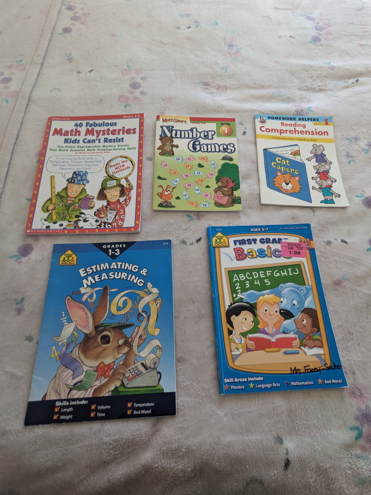 Practice/Workbooks Gr 1, 5 & 6