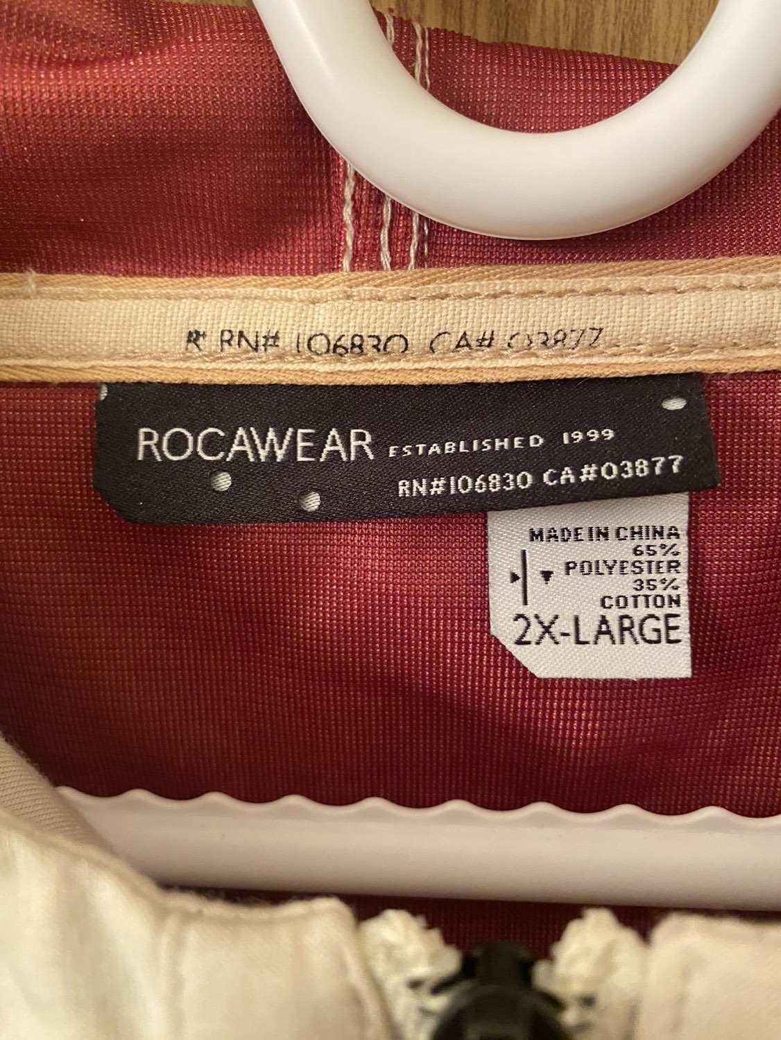 ROCAWEAR JACKET - 2 XL image indicator(2)