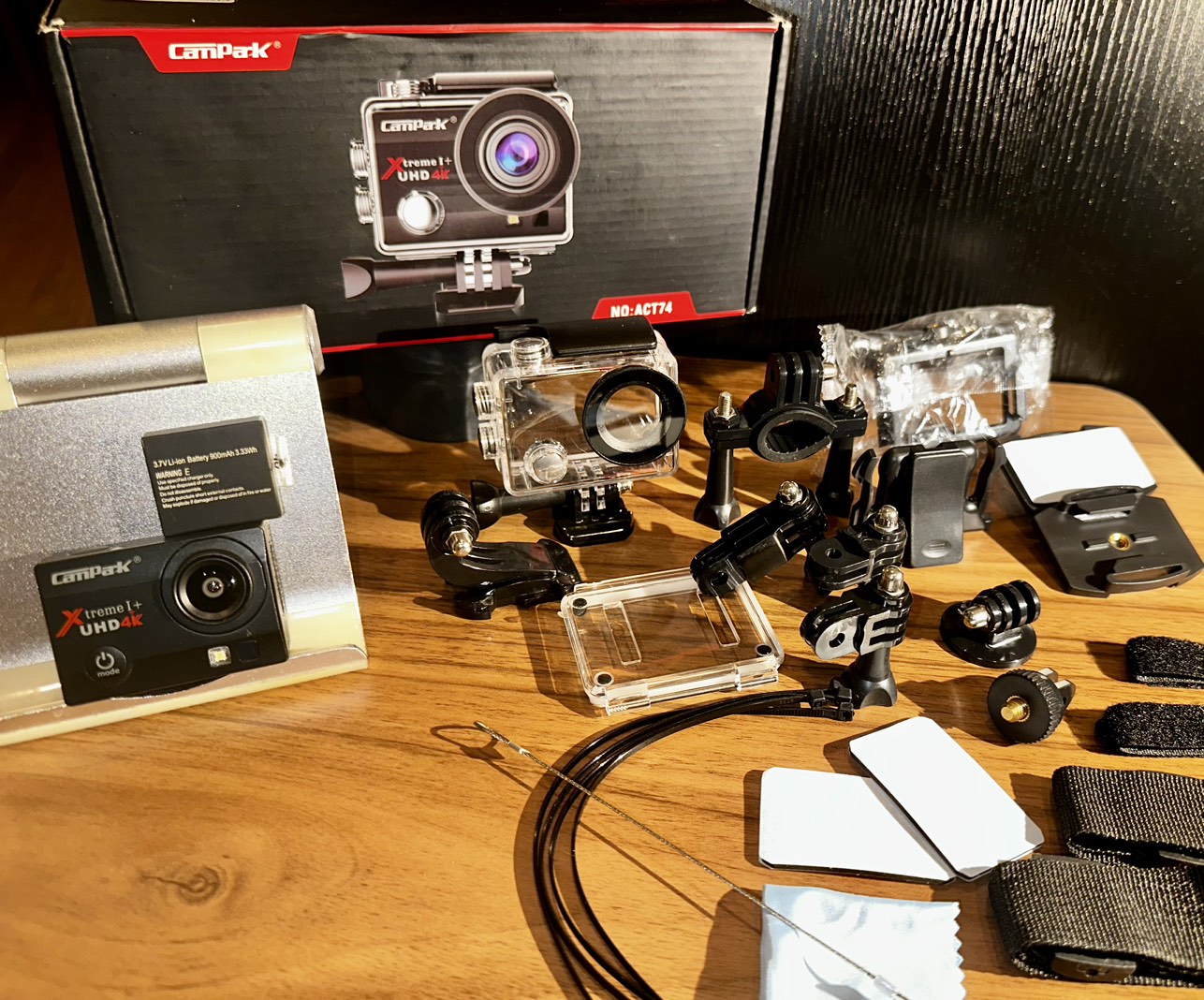 Campark ACT74 4K 16MP Action WiFi  ELS 131 Feet image indicator(2)