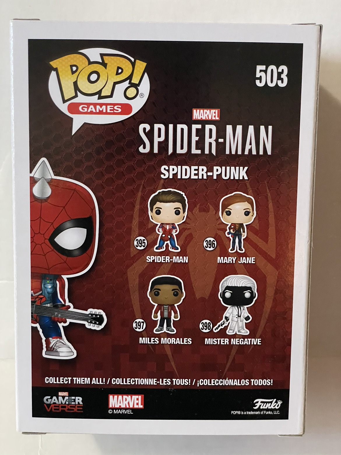 Funko Pop! Spider-Punk Exclusive 503 image indicator(2)