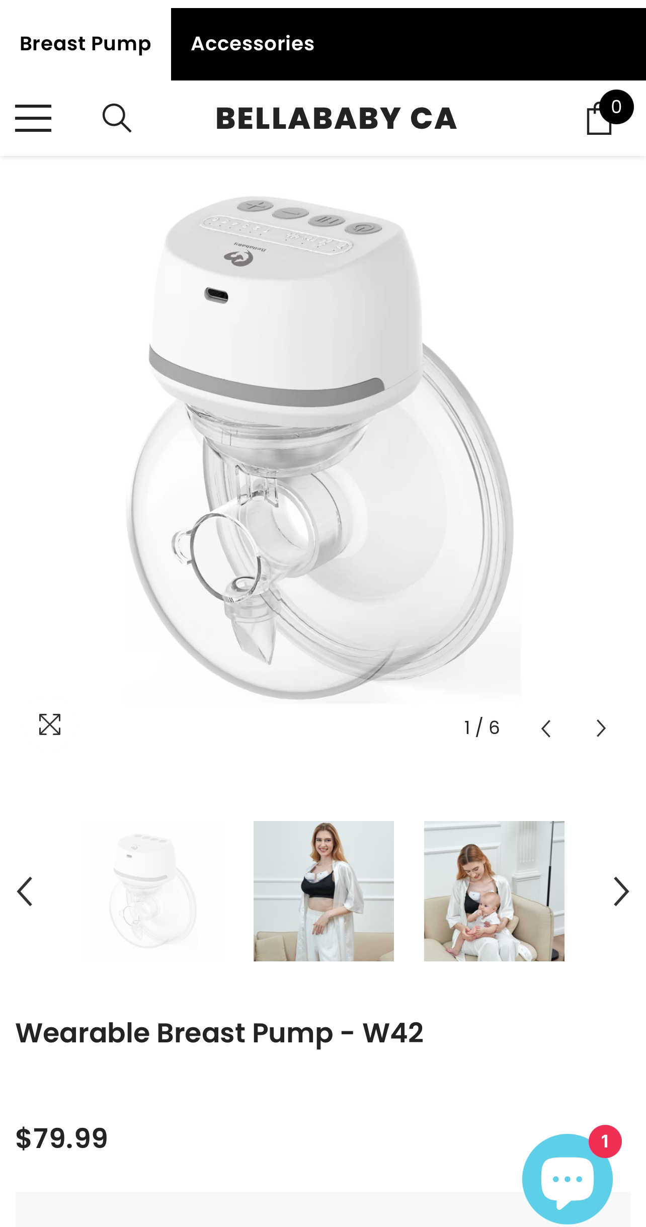 NEW Breast Pump. Hands Free image indicator(2)