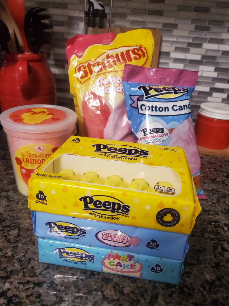 🐣Peeps Marshmallows & Cotton candy thumbnail
