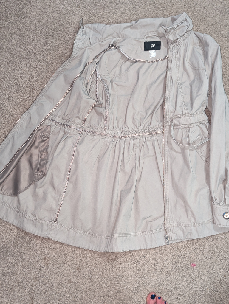 H&M Lightweight Full Front Zip Jacket - photo 3
