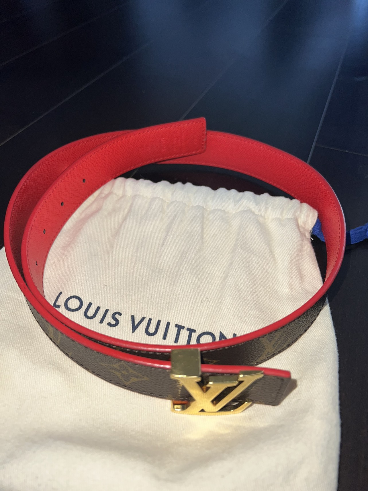 Louis Vuitton Women LV Initiales 30mm Reversible Belt image indicator(7)