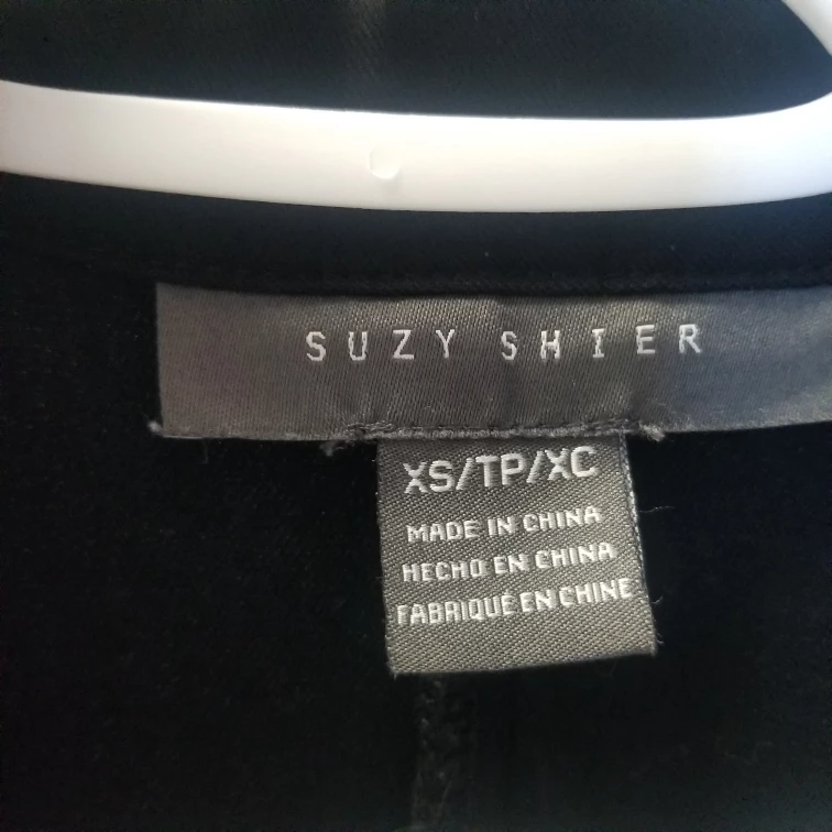 Womens Sleeveless Open Front Cardigan Blazer Top , XS image indicator(4)