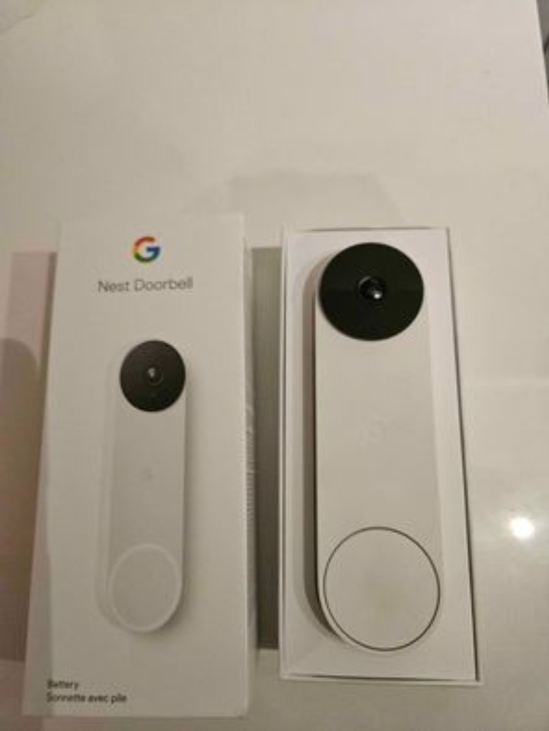 Google Nest Doorbell 2nd Gen - Battery
