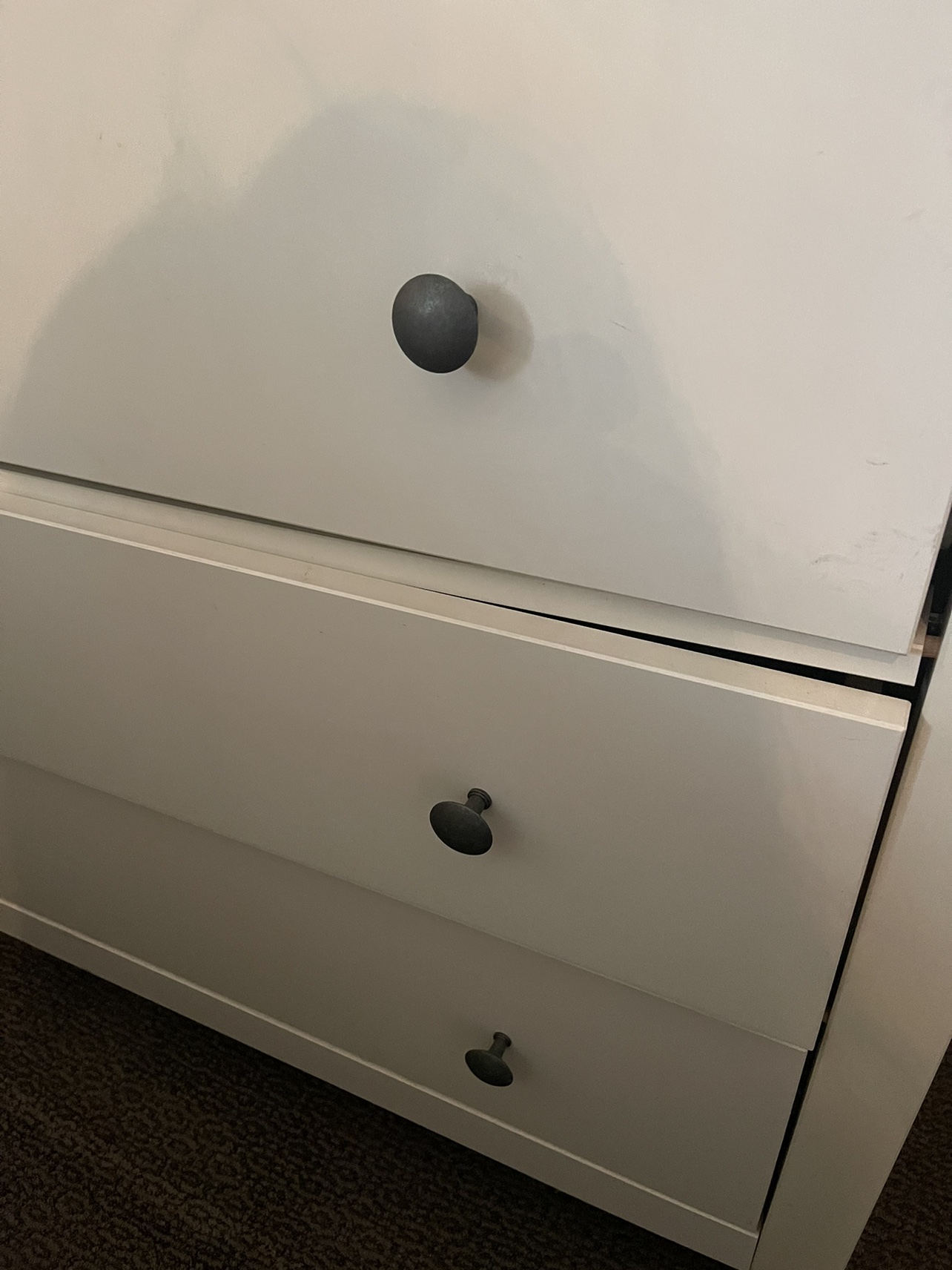 IKEA HEMNES 6-drawer chest, white stain image indicator(3)