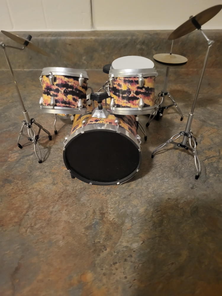 Mini drum set modal