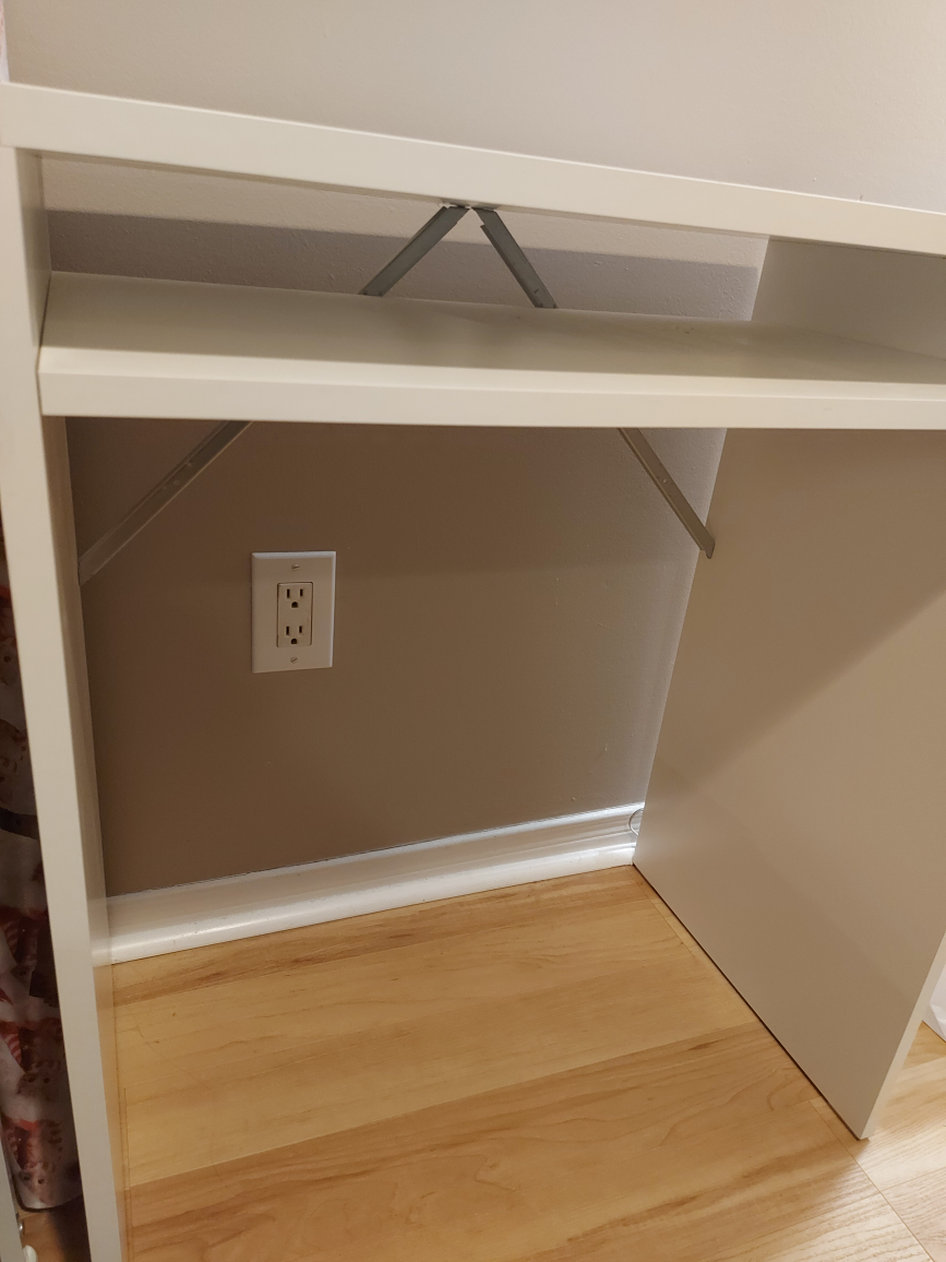 Ikea Small Desk with Open Drawer image indicator(2)