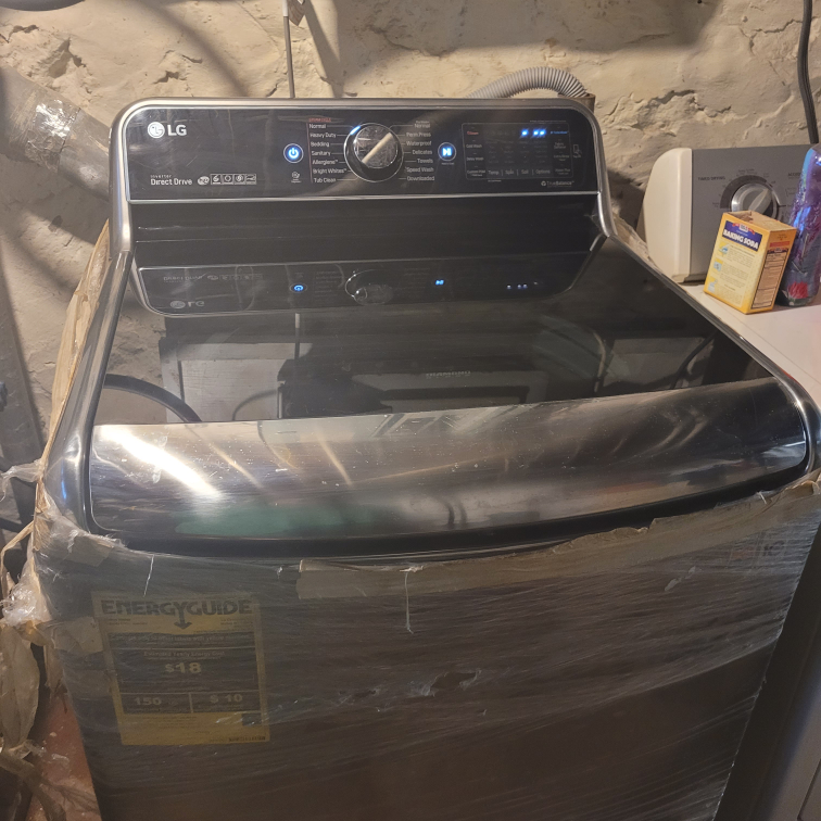 5.7 Cu.Ft. Mega (Originally $1,599) Top Load Washer w/TurboWash