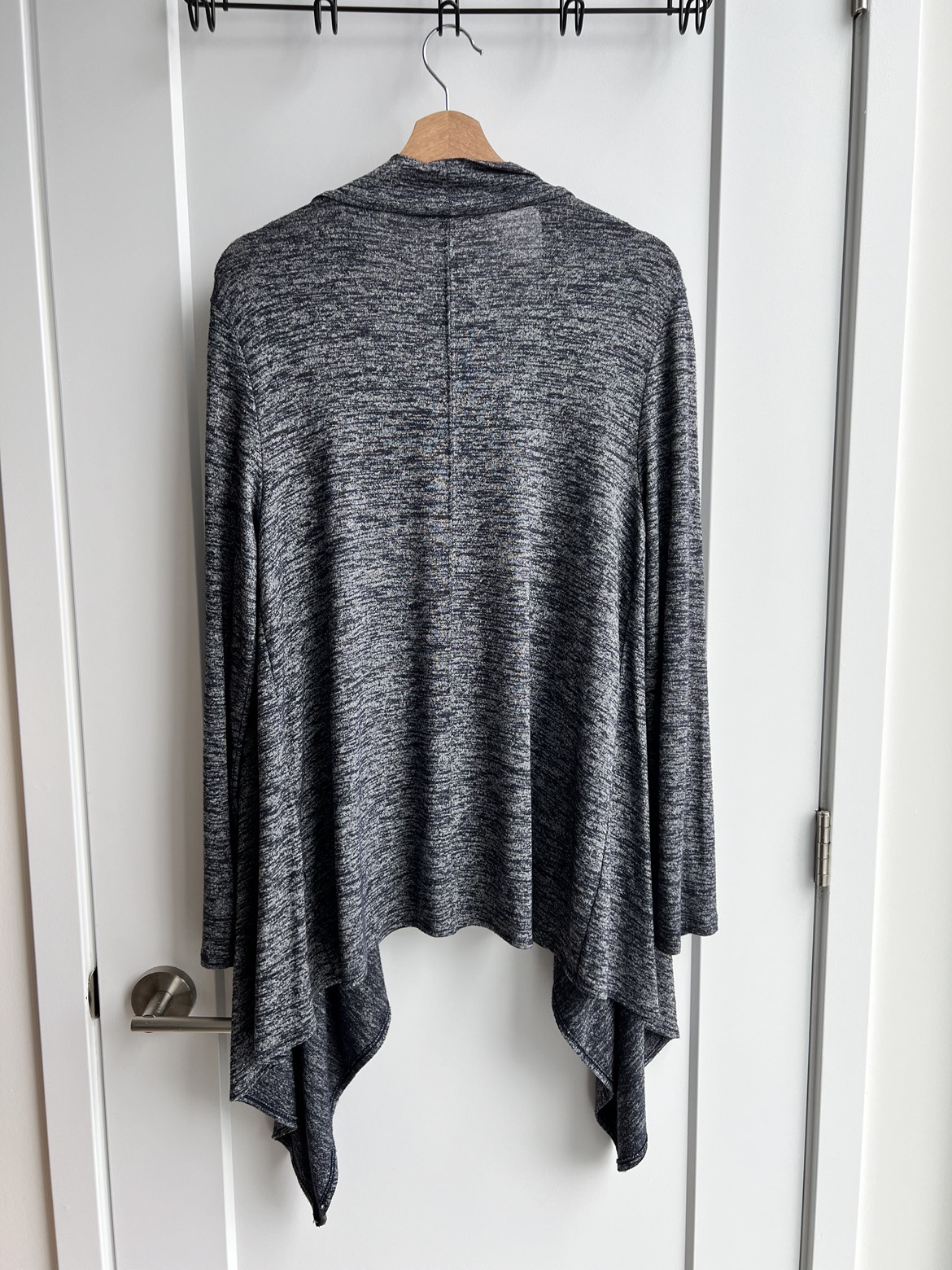 Banana Republic Navy Waterfall Cardigan image indicator(2)