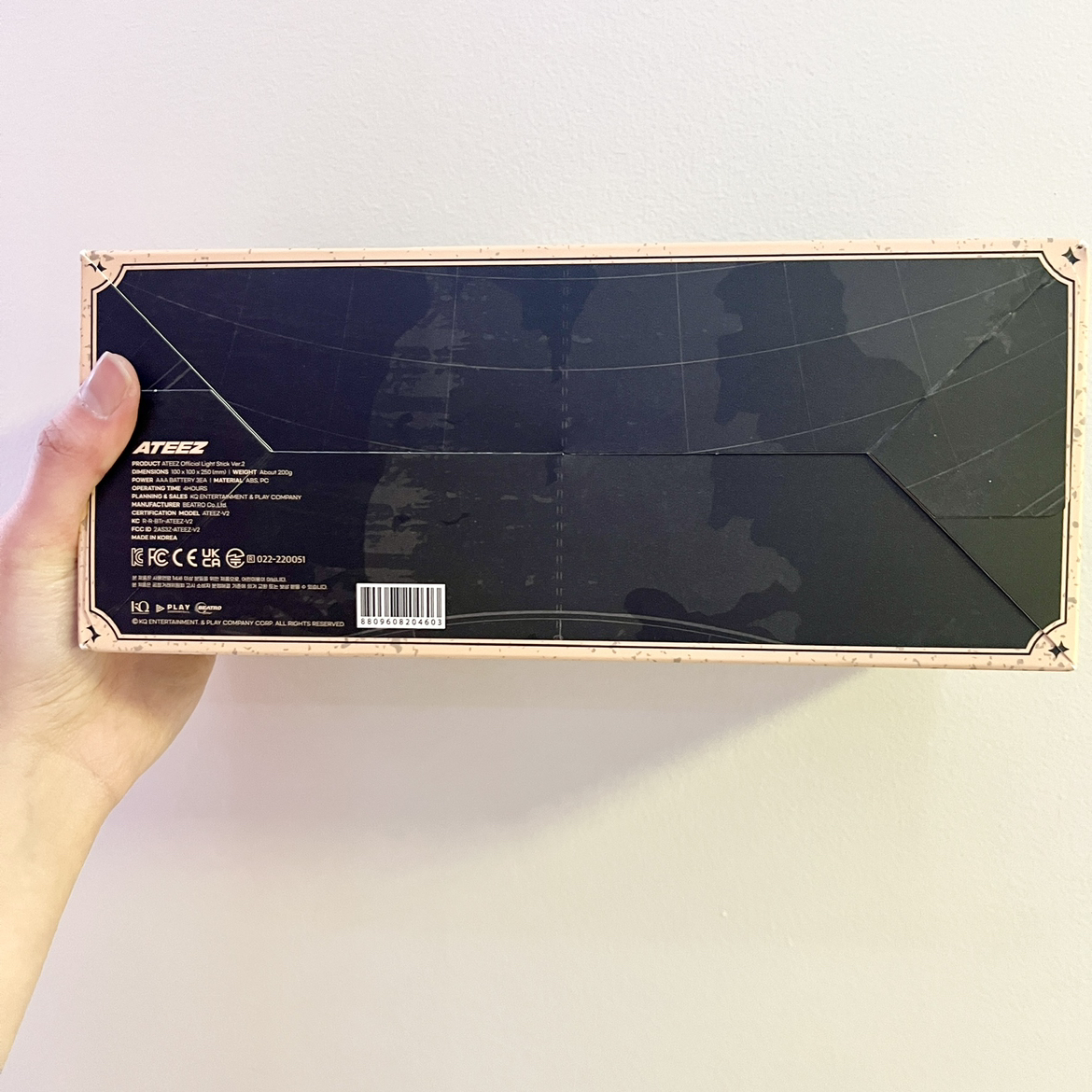 Ateez LIGHTINY Official Light stick Version 2 - photo 2