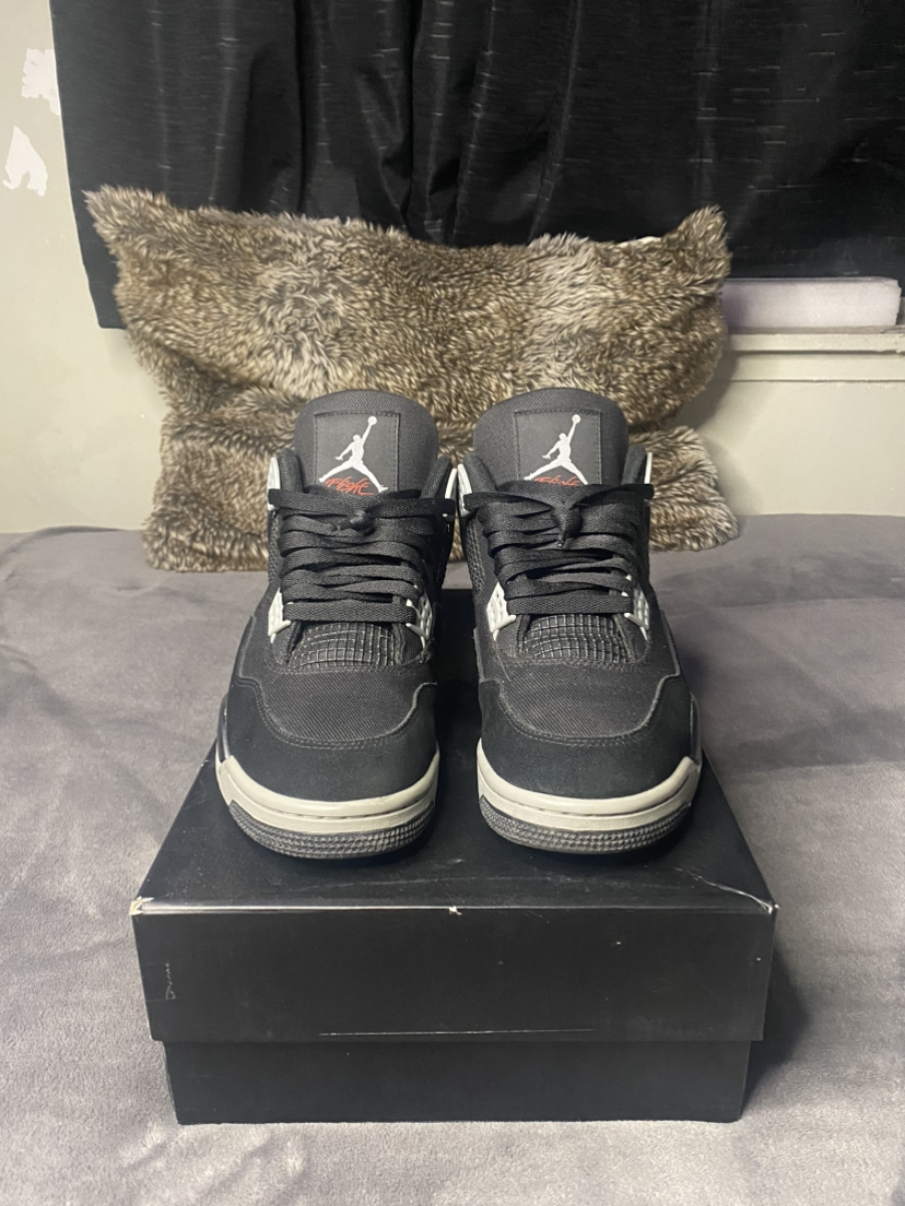 Jordan 4 ( Black Canvas ) - photo 4