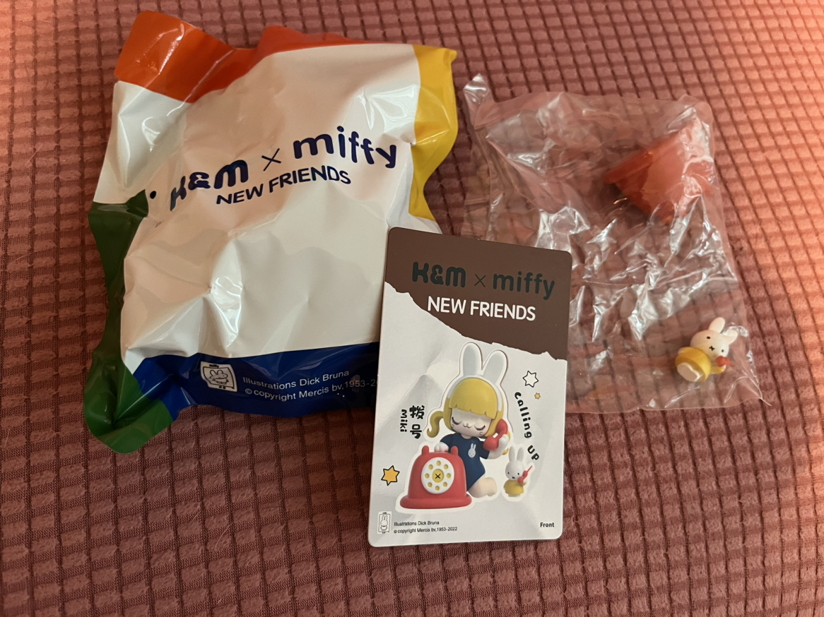 Kimmy & Miki x Miffy blindbox figure image indicator(2)