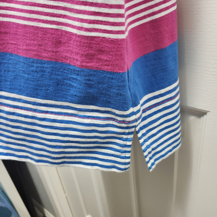 HATLEY NELLIE DRESS - BERMUDA STRIPES. #L #Large image indicator(7)