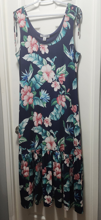 TOMMY BAHAMA Sleeveless MIDI DRESS #L image indicator(2)
