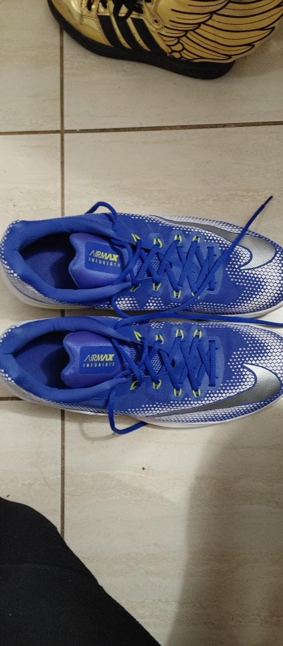 Nike AirMax Infuriate Low Mens Basketball Shoes - Size US 14 image indicator(6)