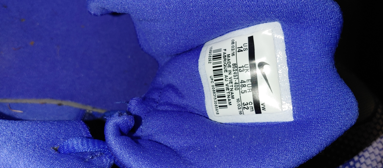 Nike AirMax Infuriate Low Mens Basketball Shoes - Size US 14 image indicator(7)