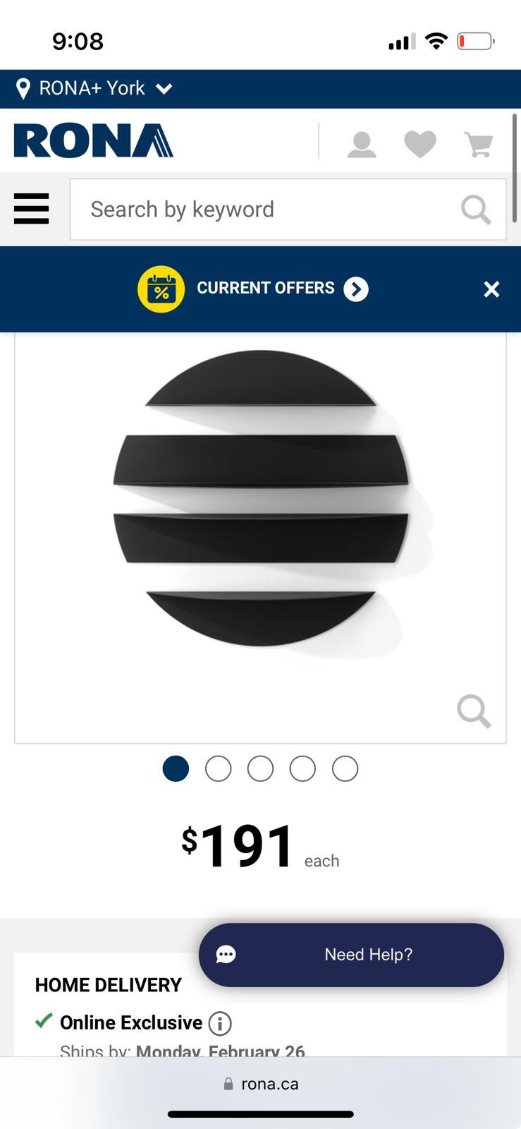 Umbra Solis Wall Shelves image indicator(2)