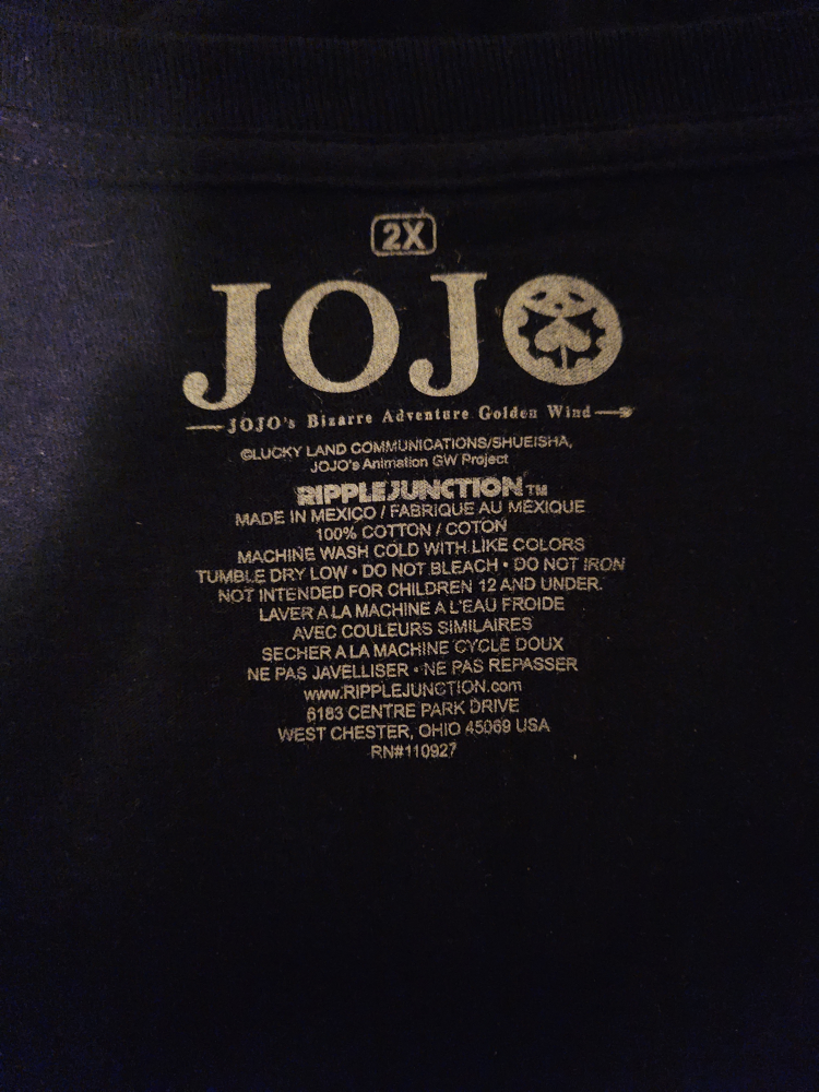 JoJo's Bizarre Adventure Anime sweat shirt image indicator(4)