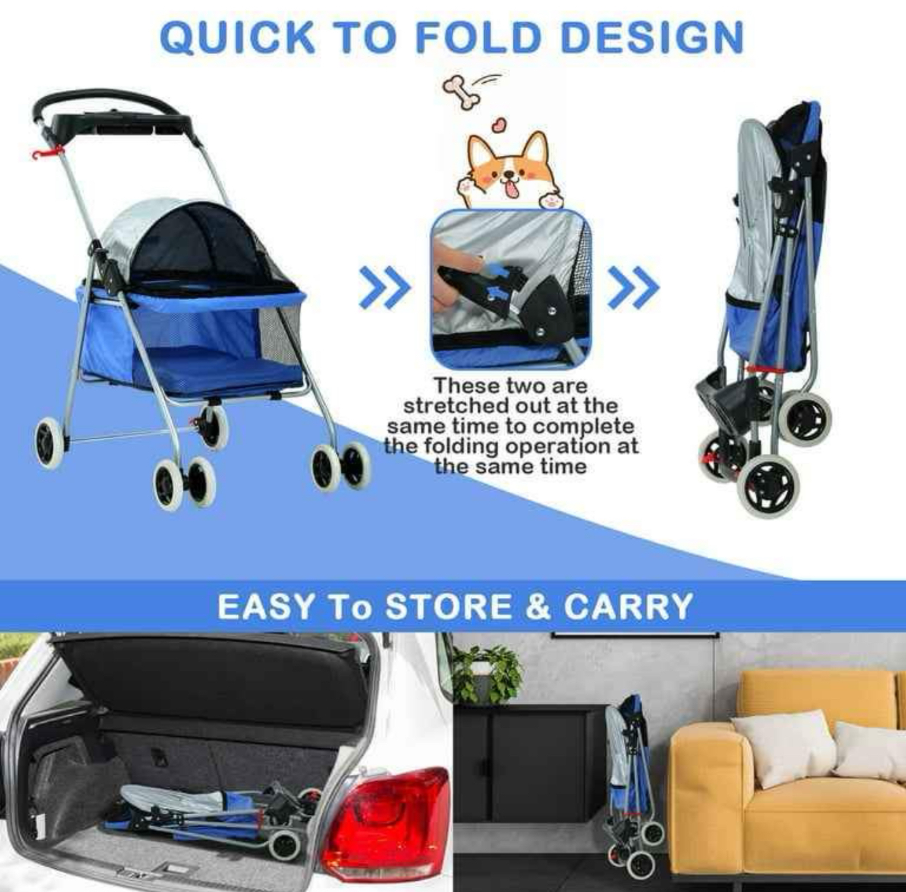 Pet stroller - photo 5
