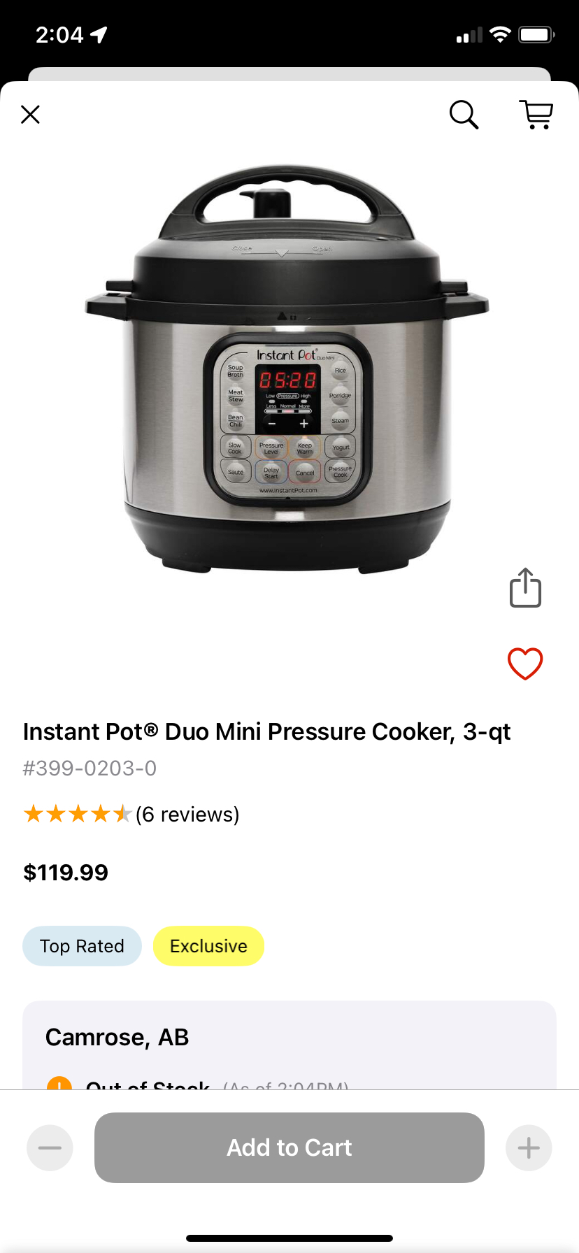 Insta pot  3qt Duo - photo 2