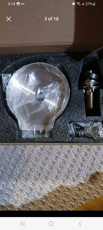 brand New kitchen sink glass rinser image indicator(3)