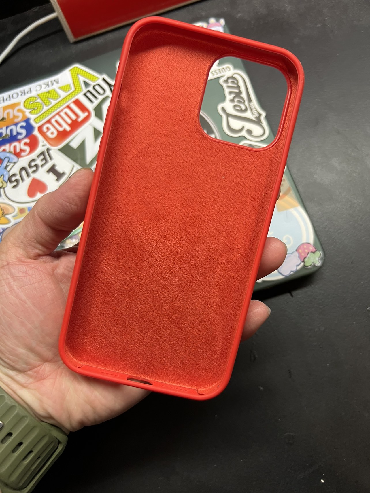 Supreme Red Case for IPhone 13 Pro Max - photo 3
