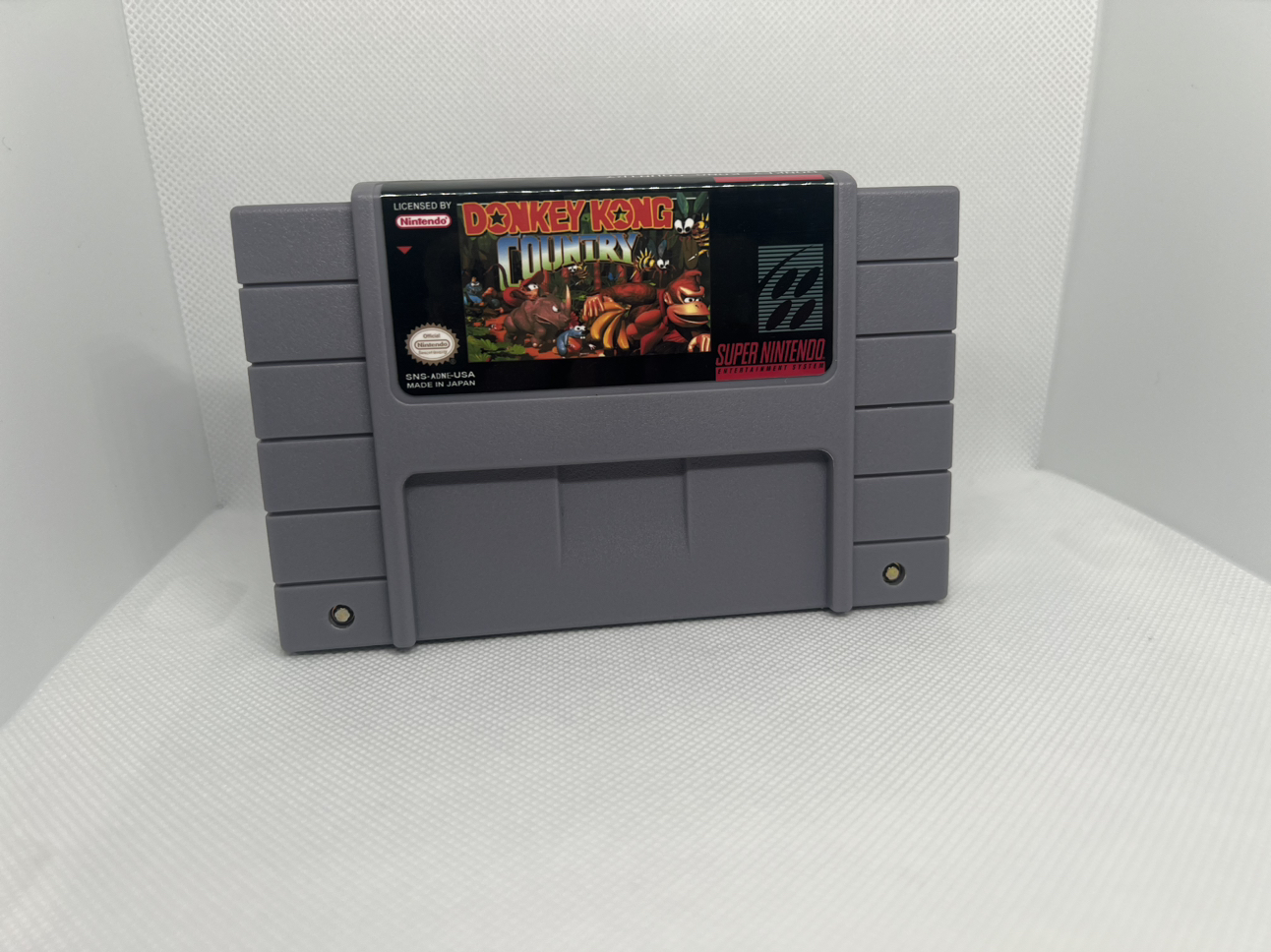Donkey Kong Country SNES game USA NTSC