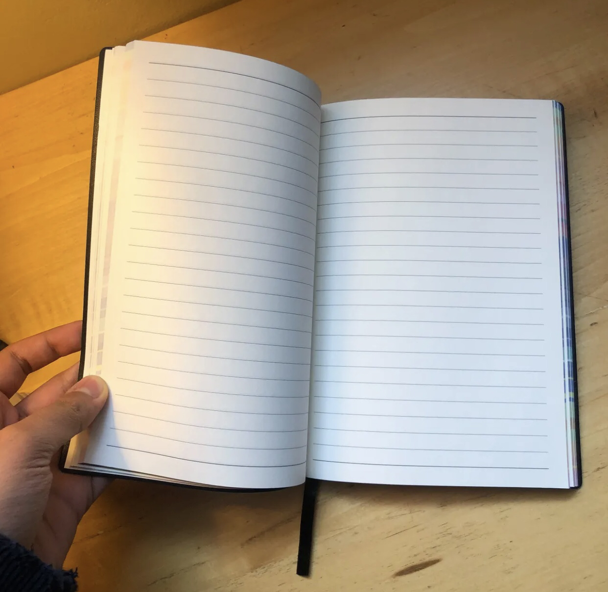 Black lined notebook (open to trades!) 🥕 image indicator(3)