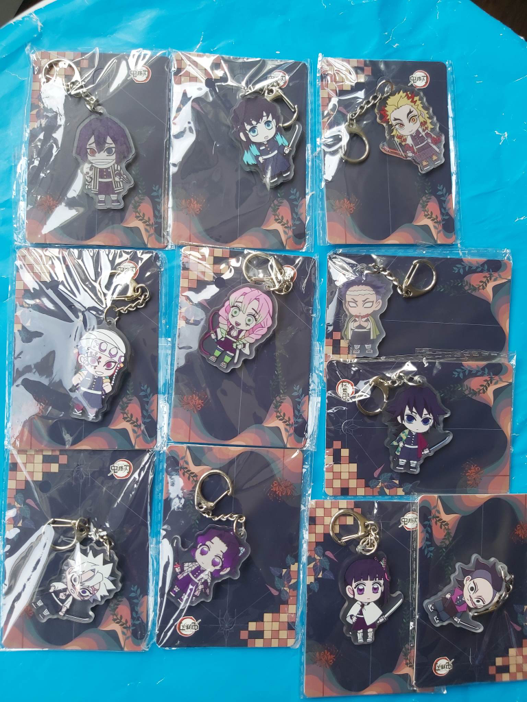 Demon Slayer keychains