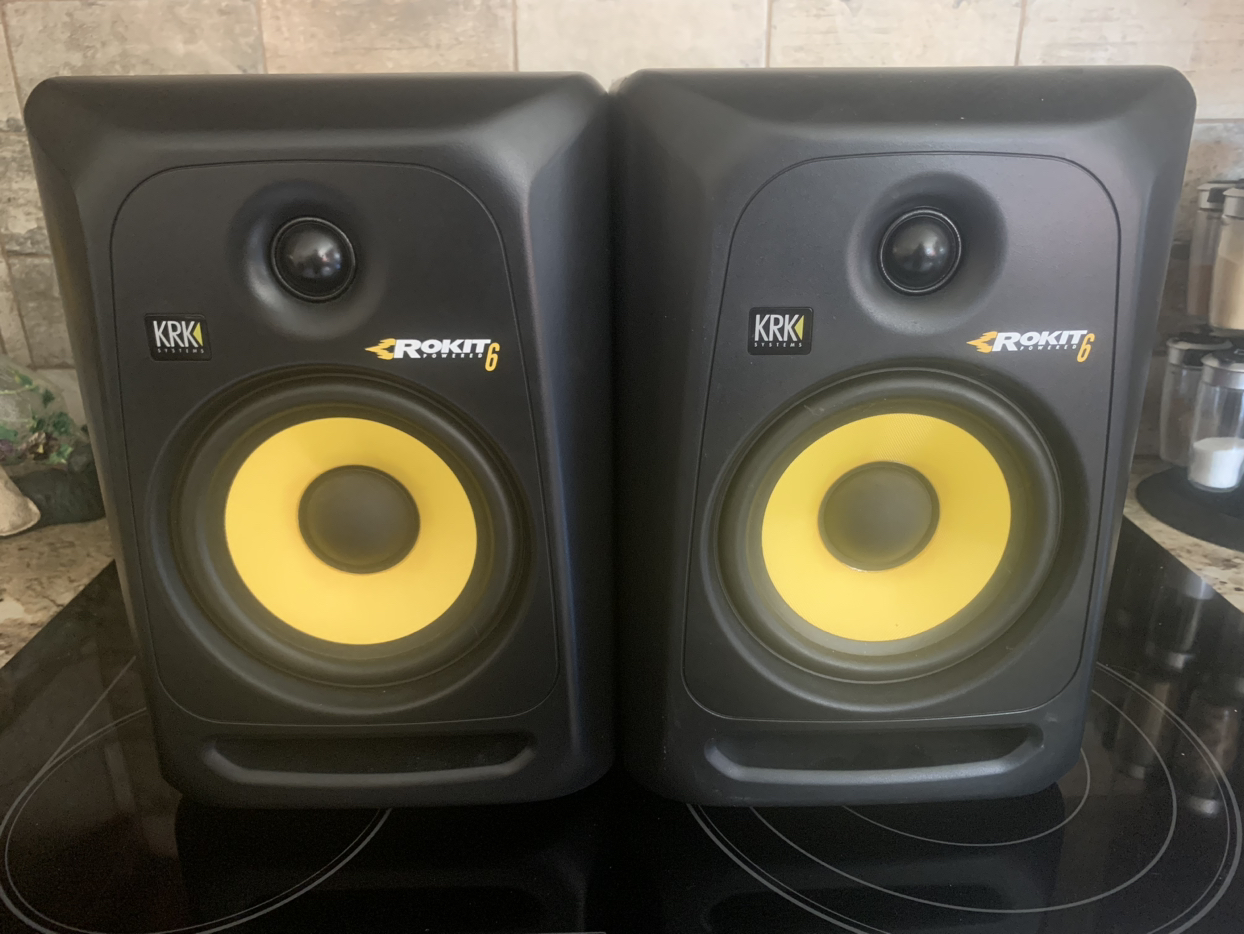 KRK Studio Speakers Rokit 6 G3 (Pair)