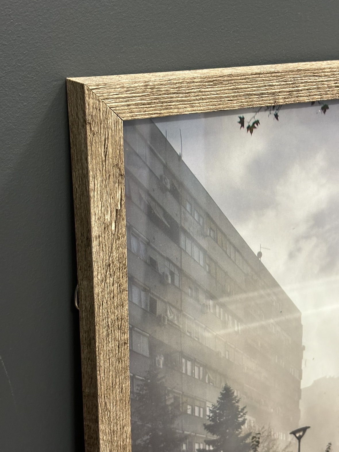 Last day: today | Wooden frame (removable picture) image indicator(2)