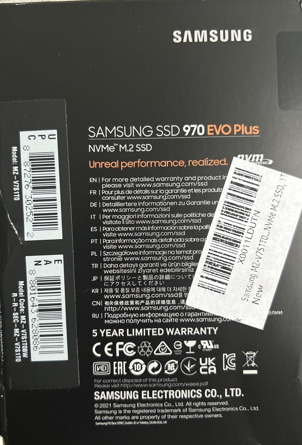 Samsung SSD 970 EVO Plus - photo 2