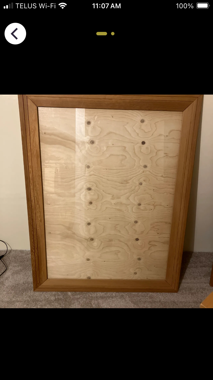 Large Frame - Wood/Glass