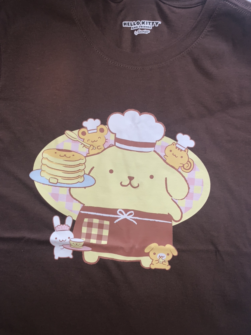 Pompompurin Pancake Breakfast T-Shirt - photo 3