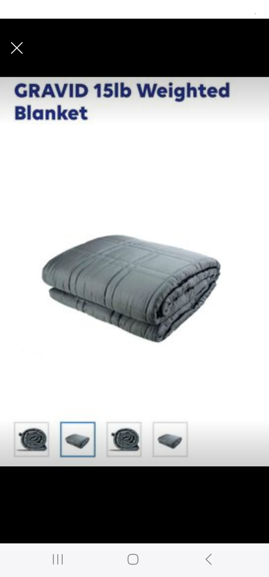 GRAVID twin Weighted Blanket 15Ib