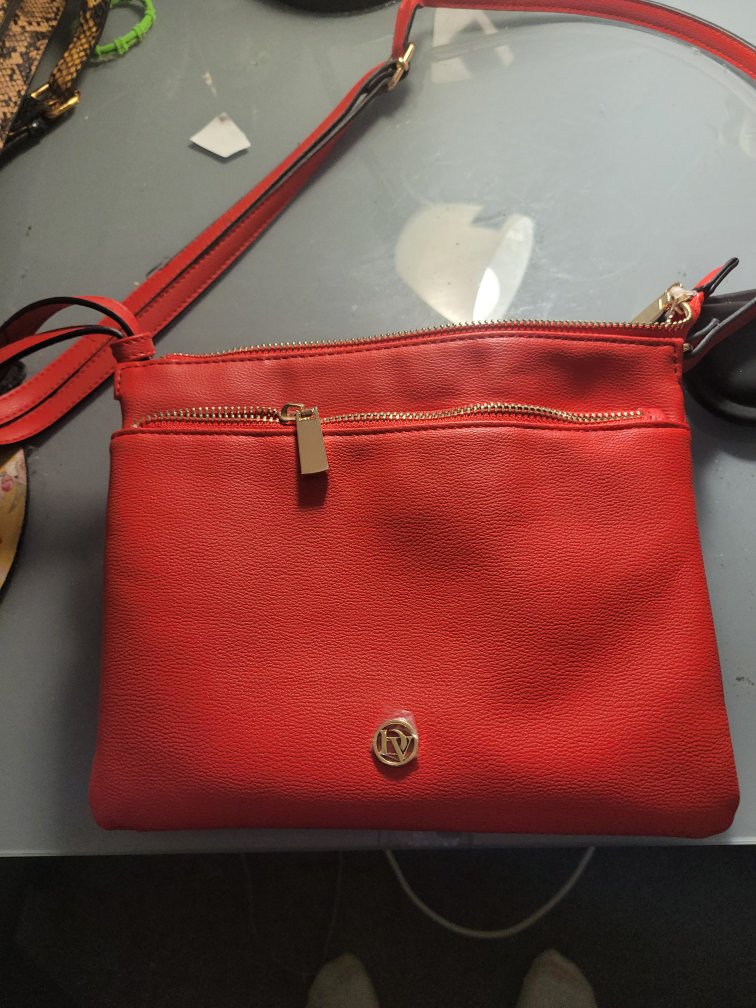 red crossbody bag thumbnail