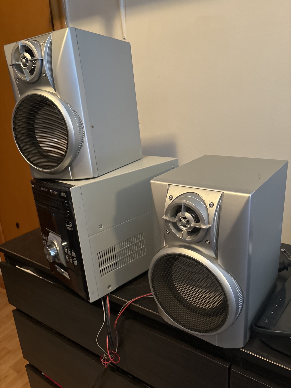 #Freecycle SHARP 5Disk Track Sound Stereo & MP3 image indicator(5)