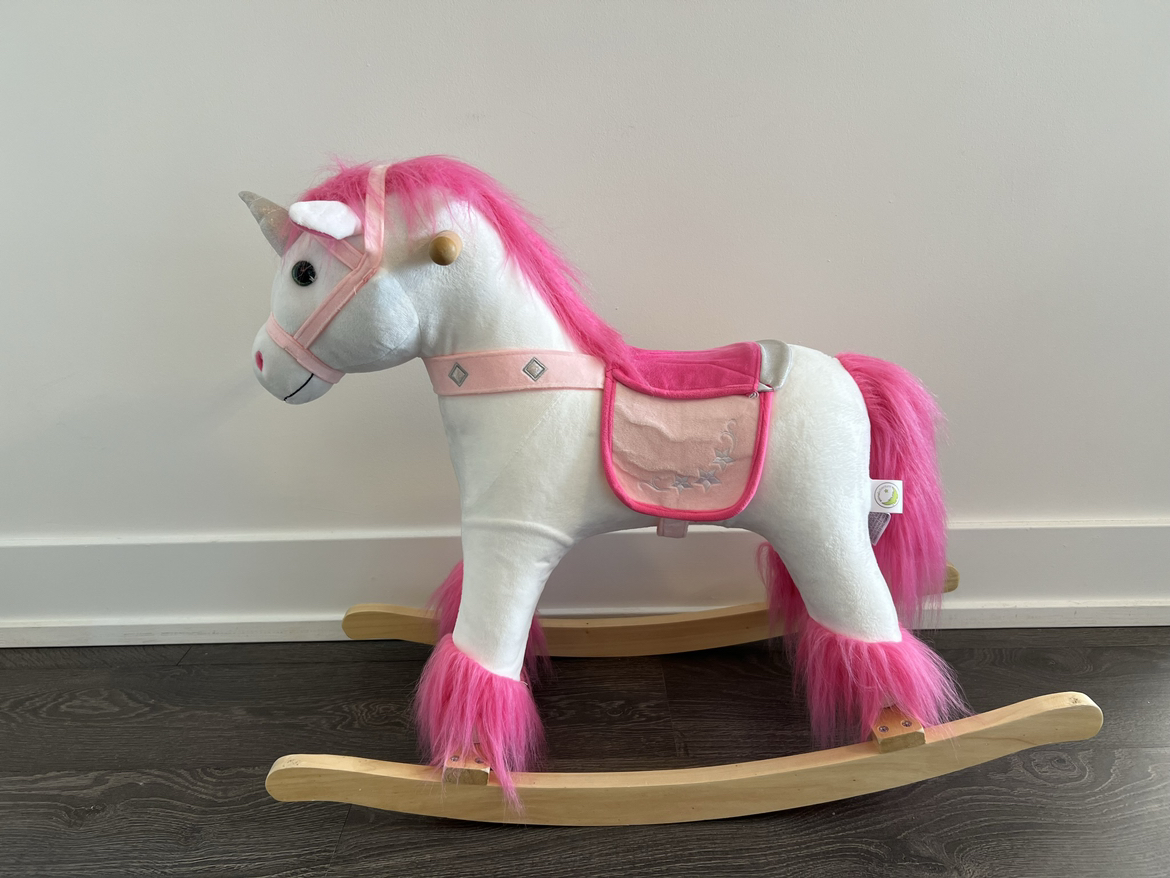 LIKE NEW Rocking Unicorn Horse image indicator(3)