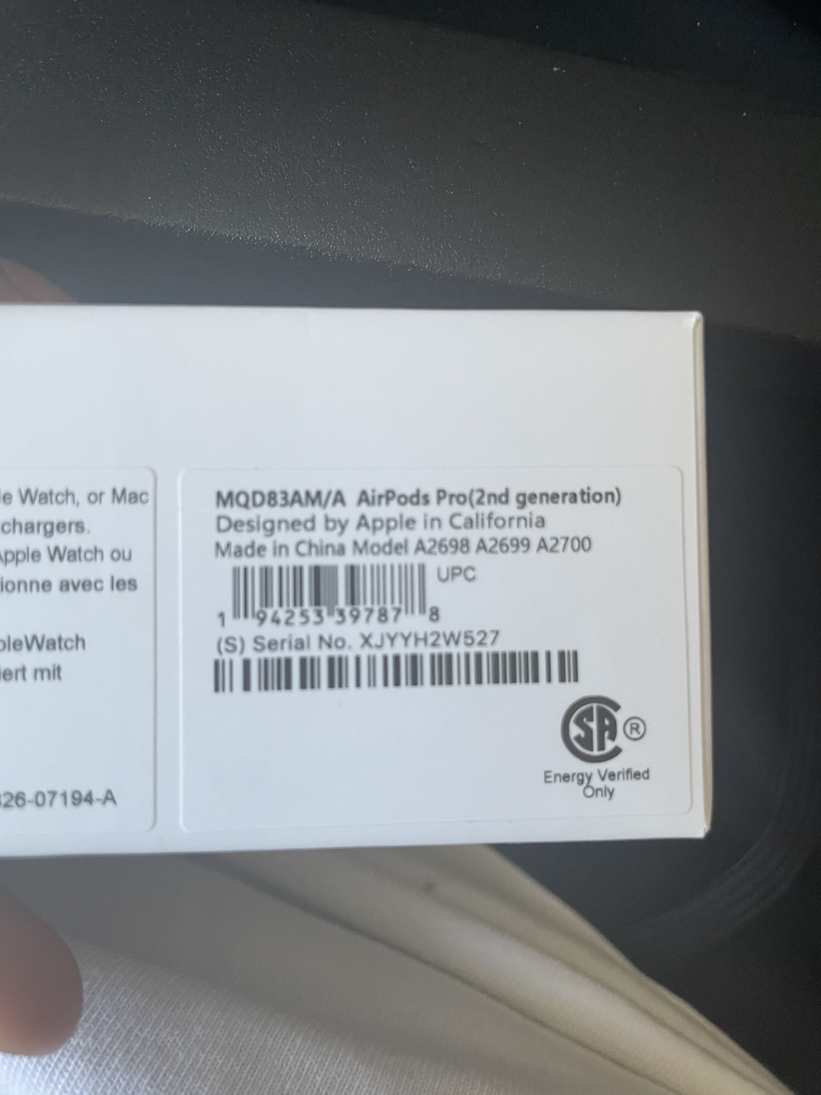 Apple AirPod pros 2nd gen - photo 3