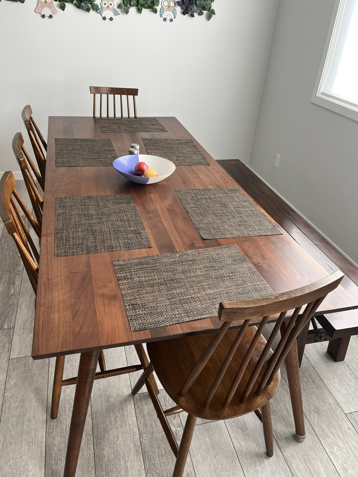Dining table(SOLD) +6 chairs(SOLD) +a bench🥕🥕🥕 - photo 5